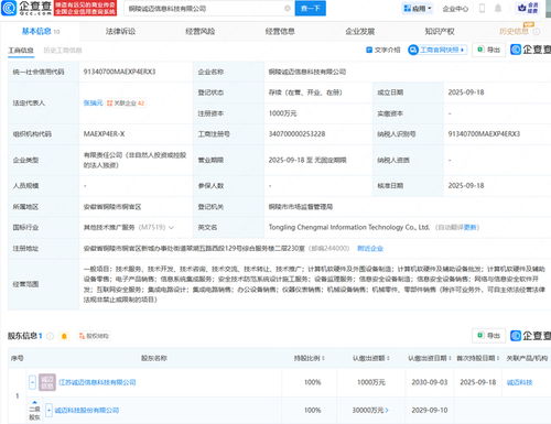 誠邁科技成立信息科技公司，拓展互聯(lián)網(wǎng)安全與信息系統(tǒng)集成服務(wù)